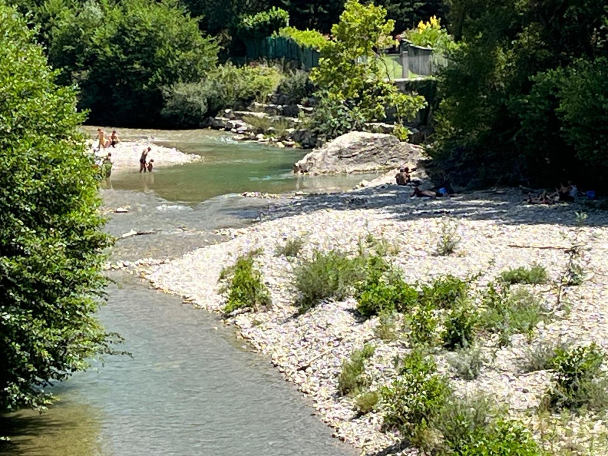 Ferienwohnung Sur Le Pont Vaison-la-Romaine Exterior foto